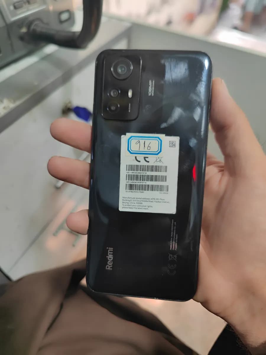 Redmi note12s  256/8